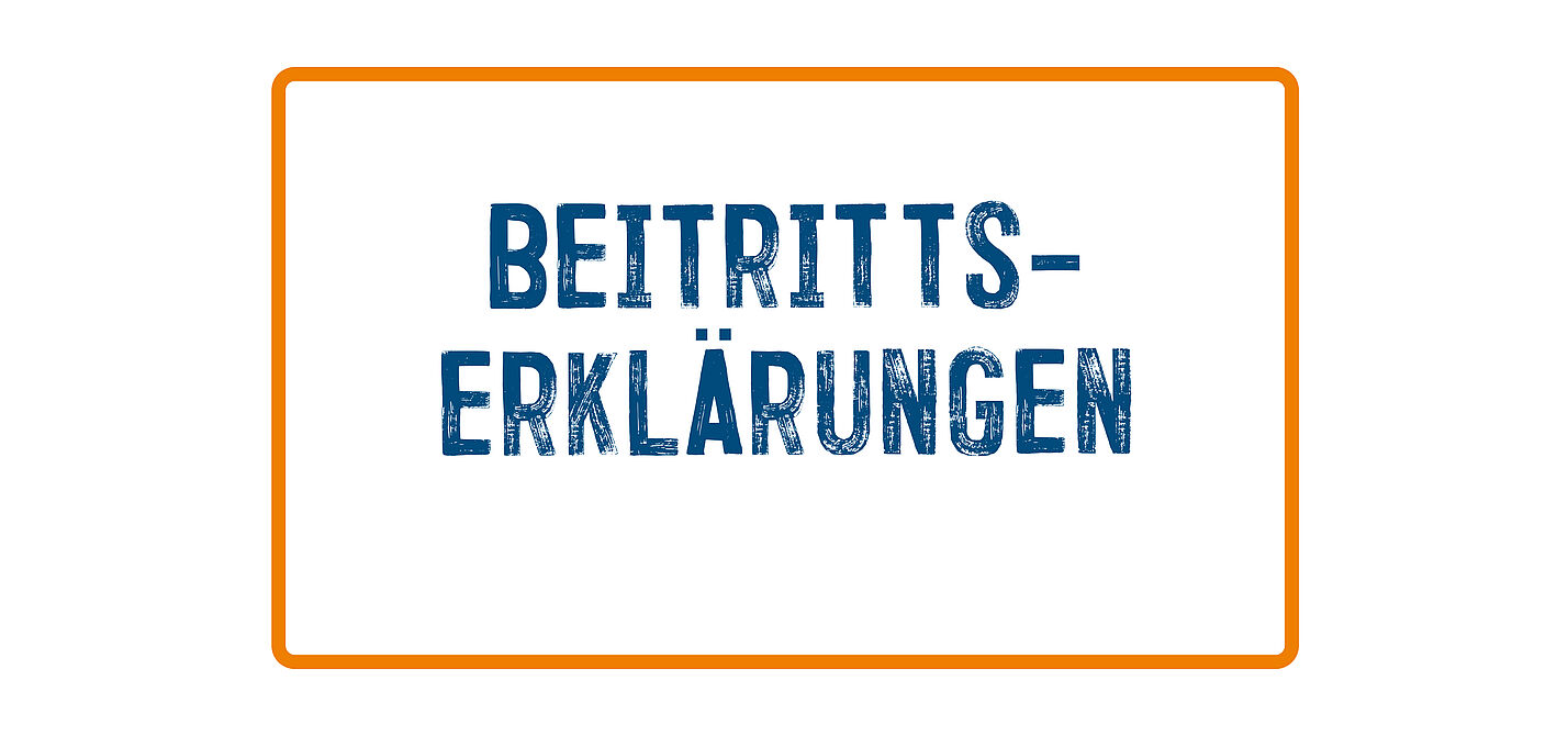 Headerbild Aktivenbereich Beitrittserklärungen Headerbild Aktivenbereich Beitrittserklärungen