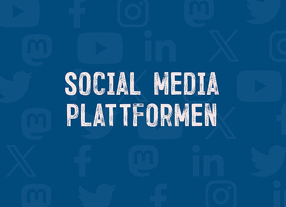 Header Social Media Plattformen Social Media Plattformen